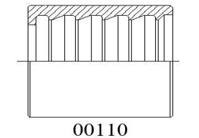 00110-A 1SN软管套筒