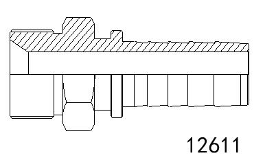 12611英管外螺纹60°系列