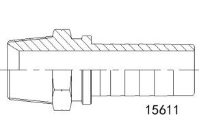 NPT布锥管外螺纹15611系列