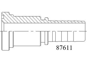 87611 SAE 6000PSI法兰接头系列