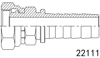 英管内螺纹球面22111系列